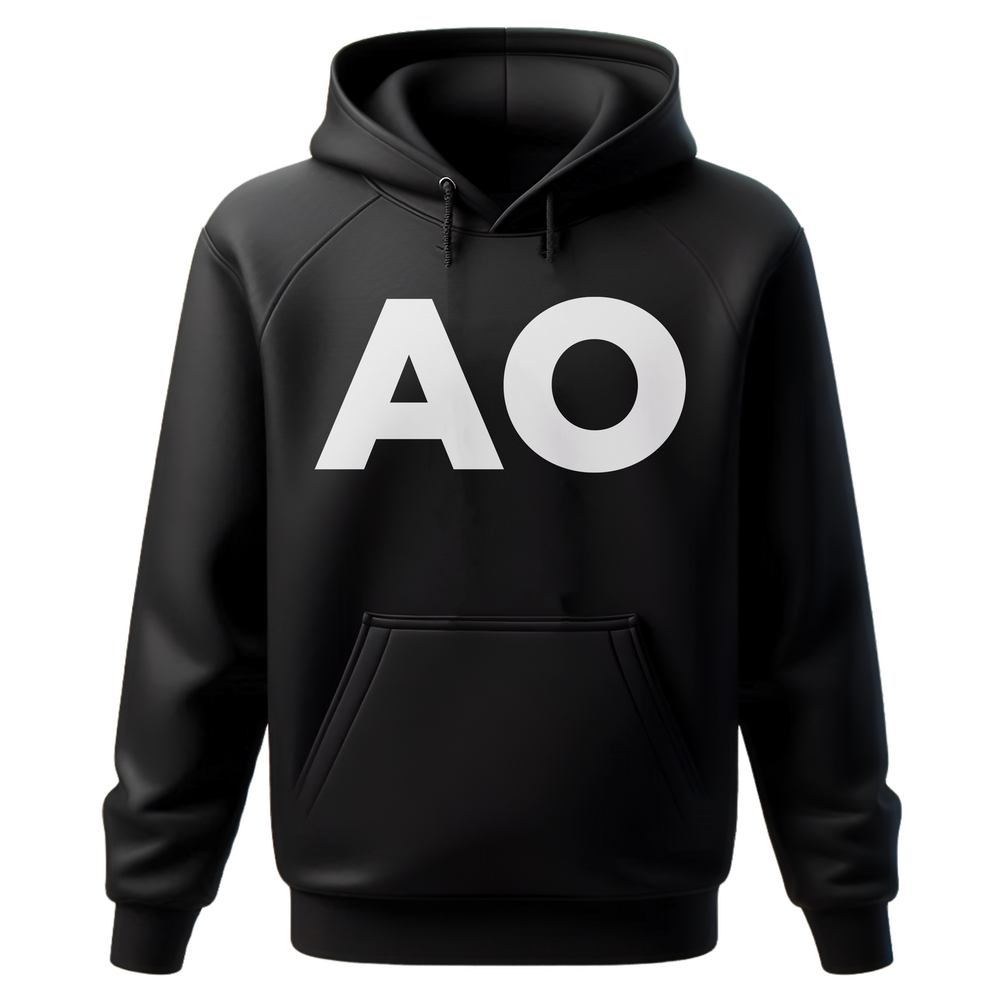 AO Felpa Cappuccio Nera
