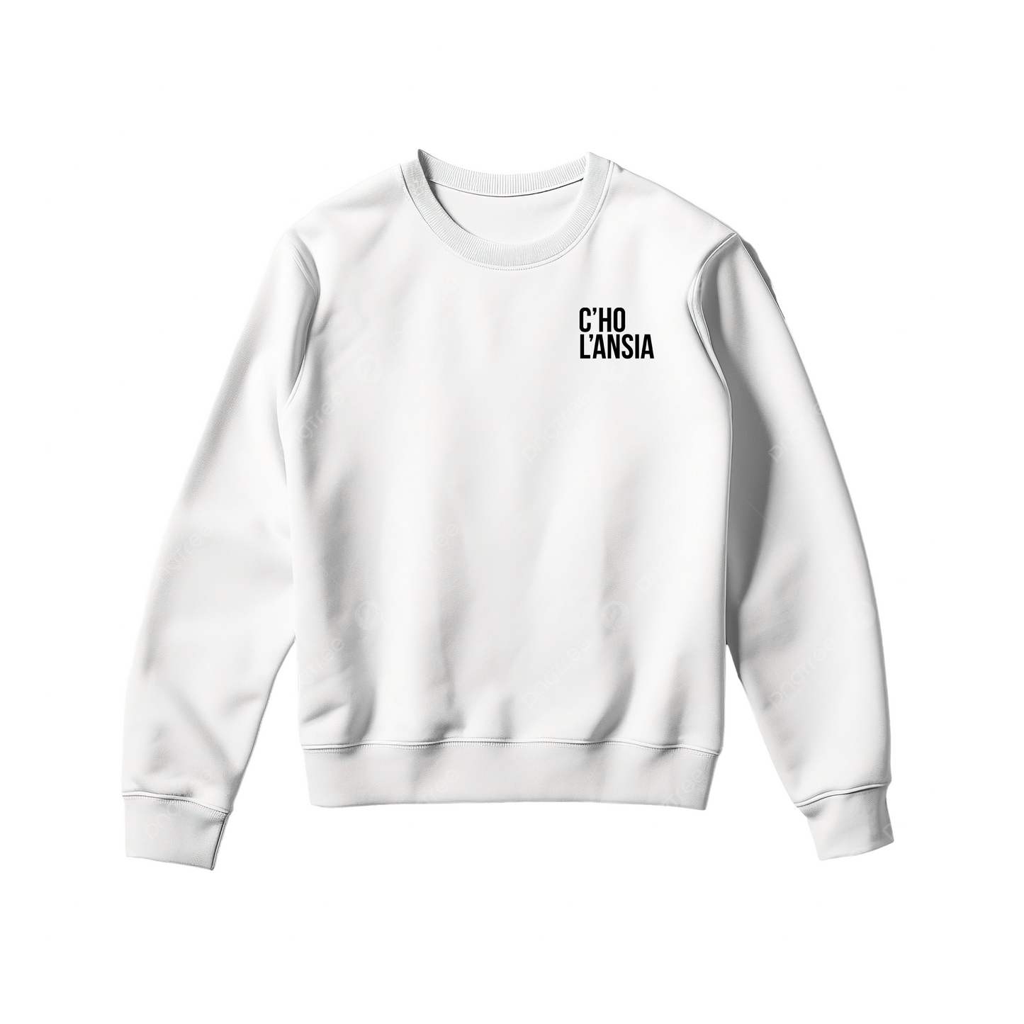 C'ho l'Ansia Felpa Bianca